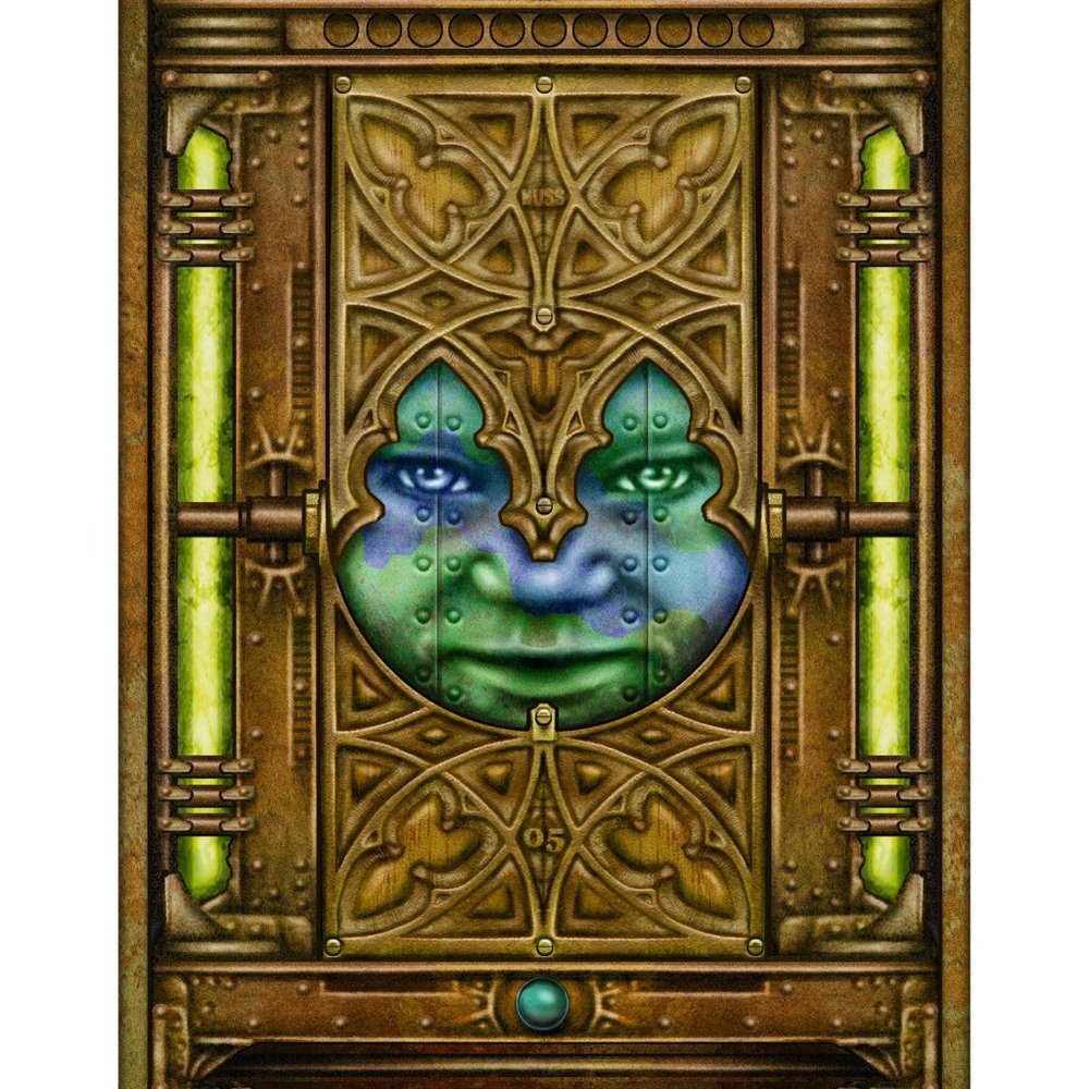 "Ethan Door Knob Plate"